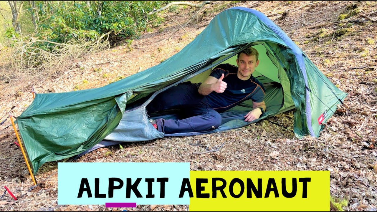 Should you buy an INFLATABLE tent? Alpkit Aeronaut 1 Tent Review