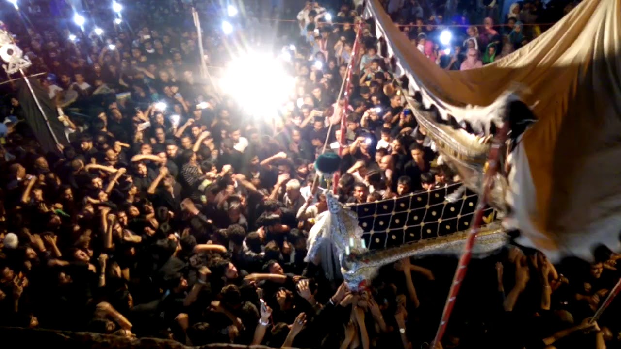 Ziyarat of maula Abbas a.s. 9th Muharram 1439 Hijri Shikarpur Bulandshahr