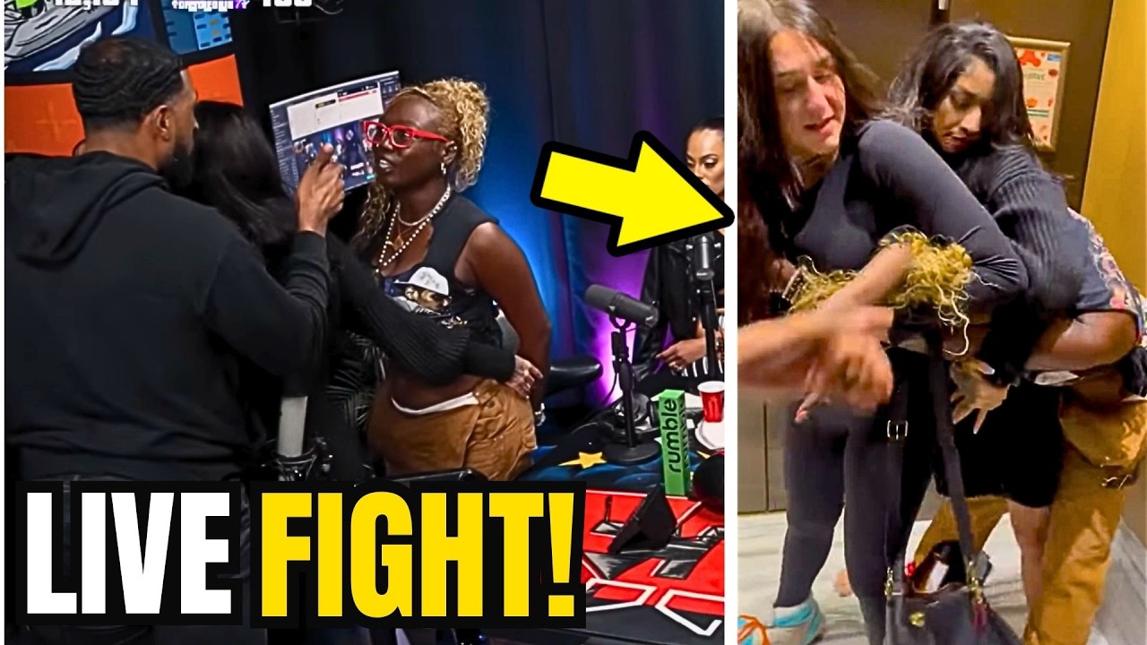 She ATTACKS Myron… Then a Fight Breaks Out LIVE