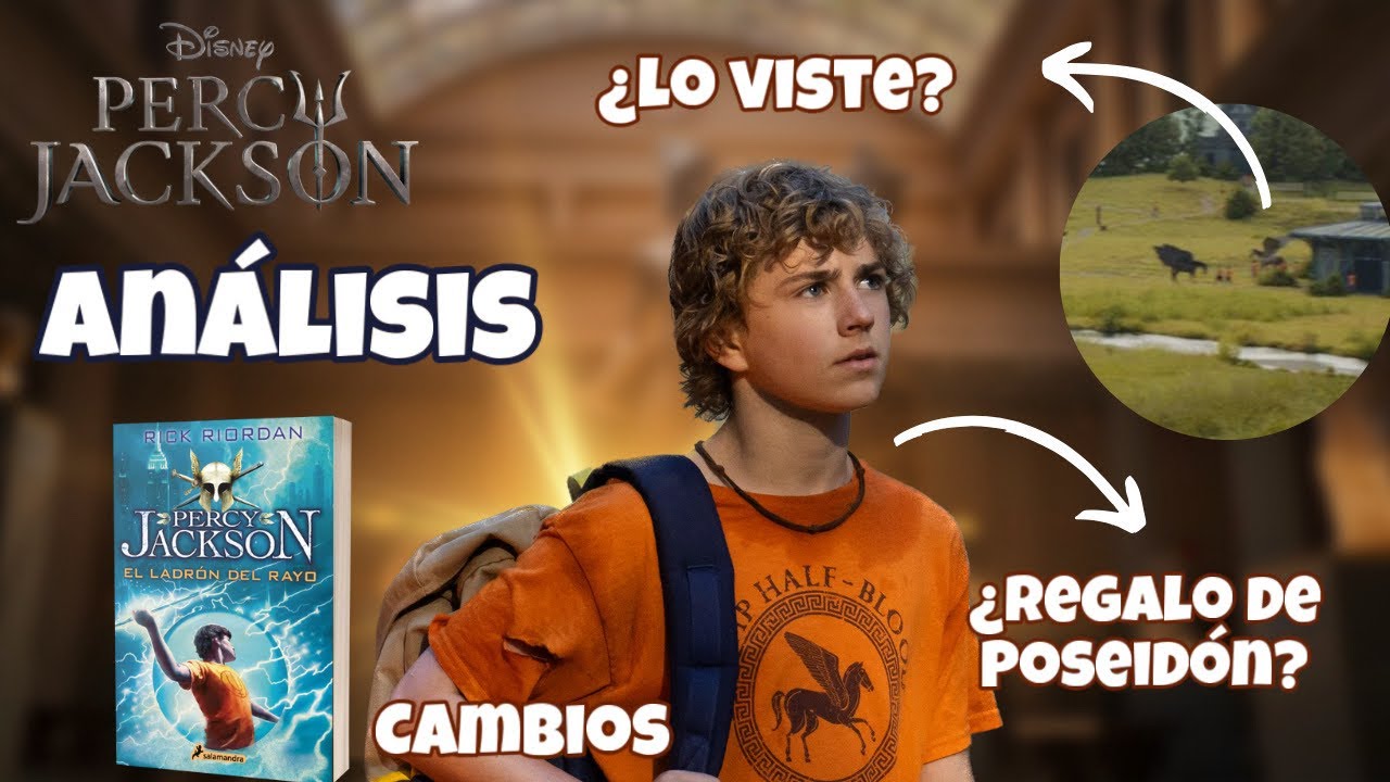 ANÁLISIS Percy Jackson Episodios 1 y 2 | Easter eggs, cambios, curiosidades y más.