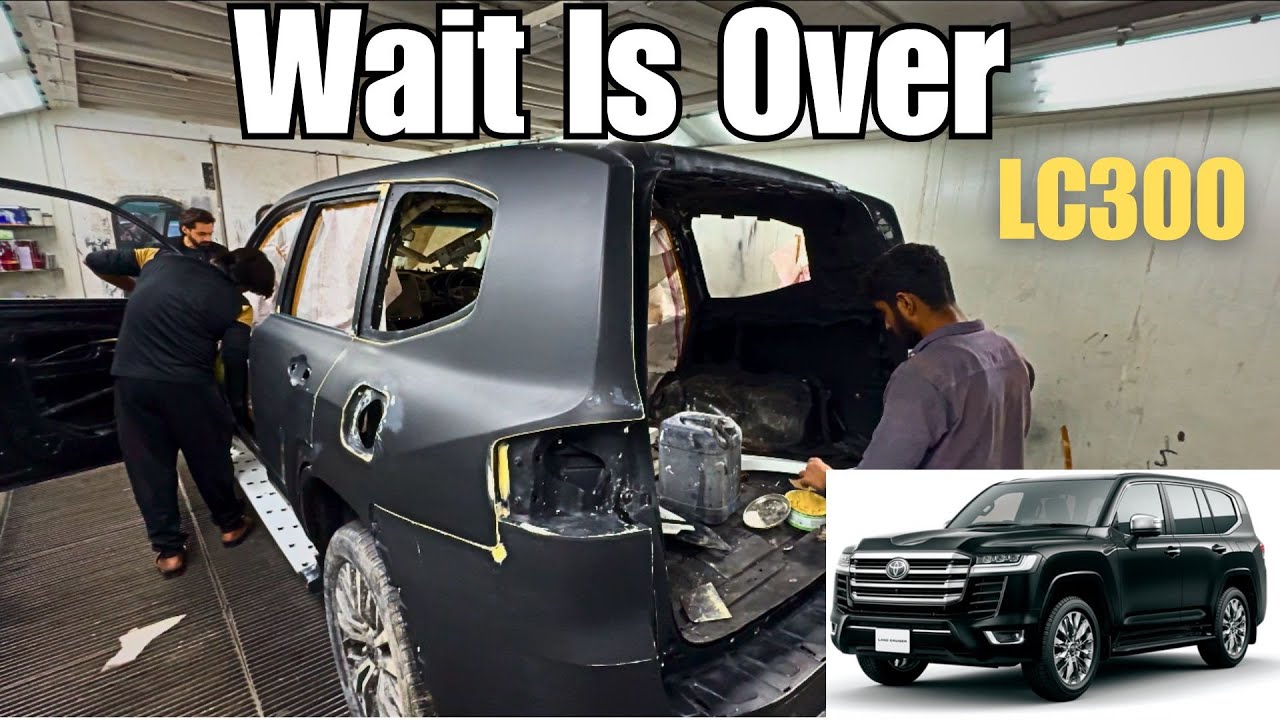 Wait Is Over LC300 Paint Process Start | Autolevels