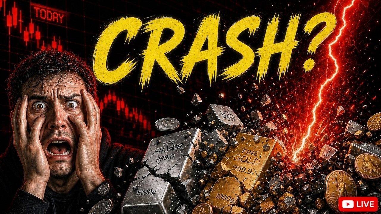 COMEX Open: Silver & Gold Getting Slammed! Breaking News & Analysis! LIVE! 📉