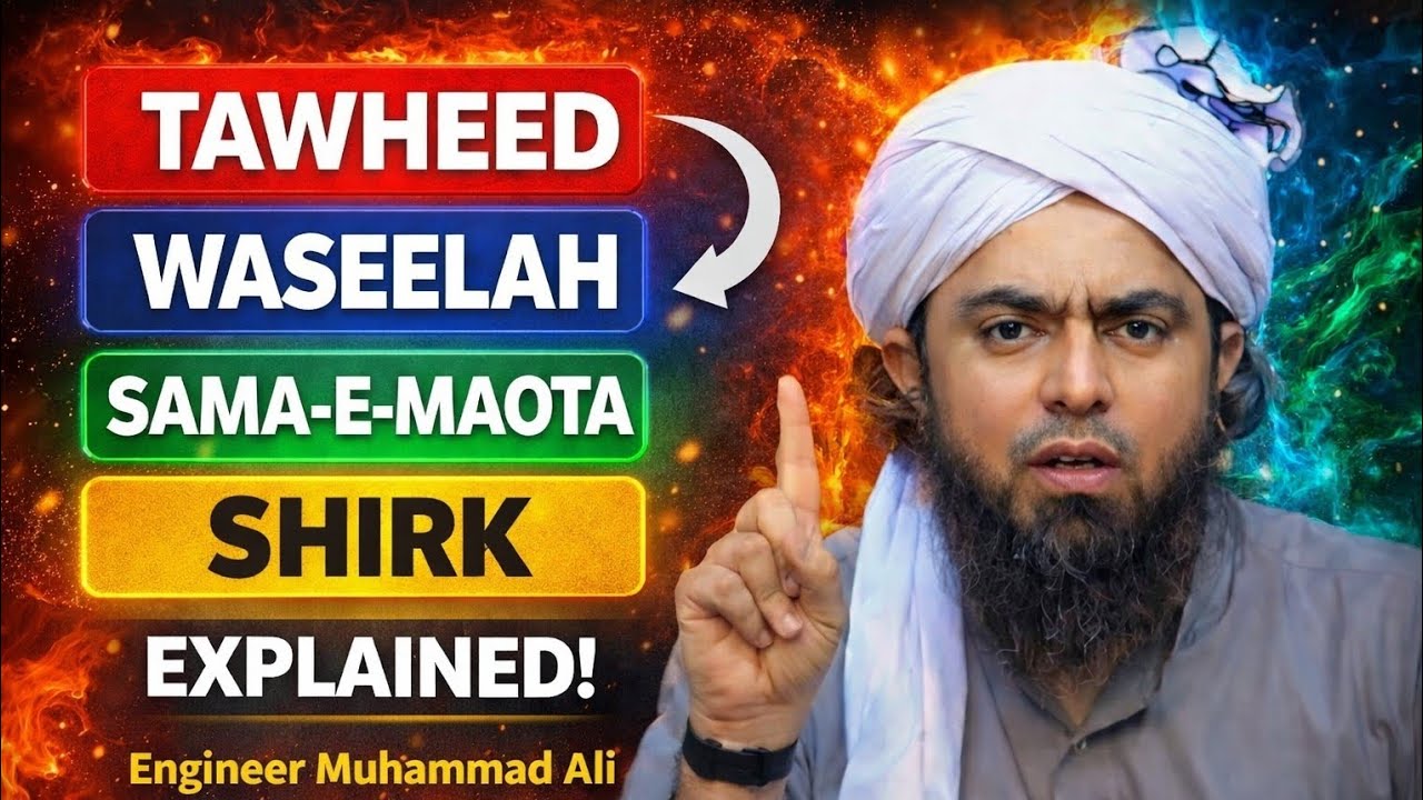 Tawheed 🔥 Waseelah ❓ Sama-e-Maota 👂 & Shirk ⚠️ | Explained by Engineer Muhammad Ali