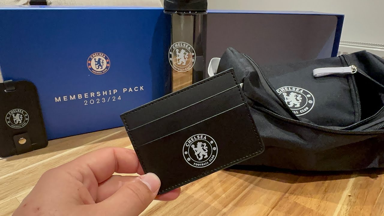 Unboxing Chelsea Football Club membership pack 2023/2024