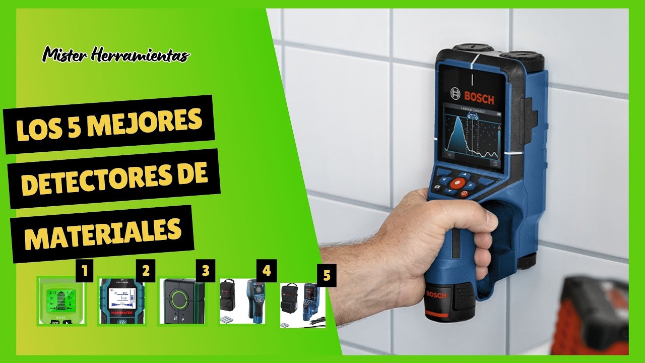 5 Mejores Detectores de Materiales Calidad Precio🔎 La Comparativa definitiva de Escáneres de Pared