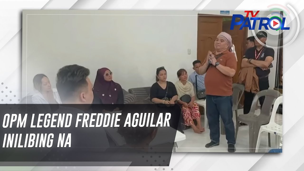 OPM legend Freddie Aguilar inilibing na | TV Patrol