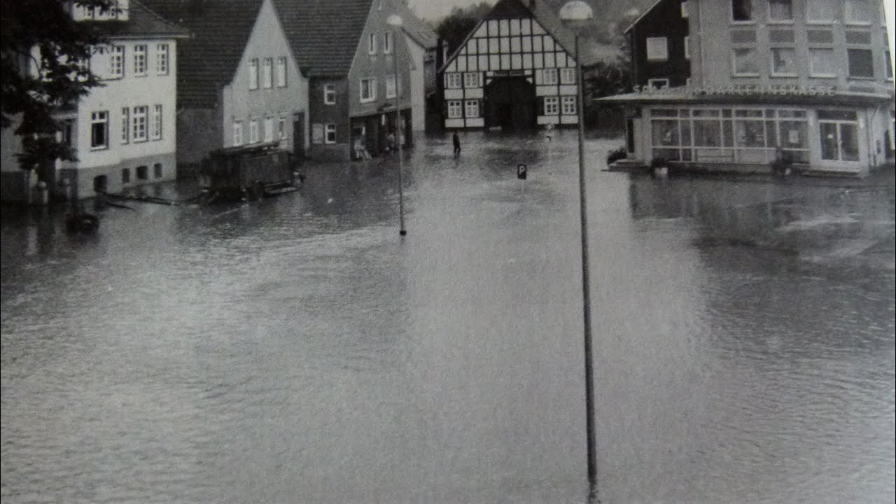 Hochwasser 1965 in Salzkotten