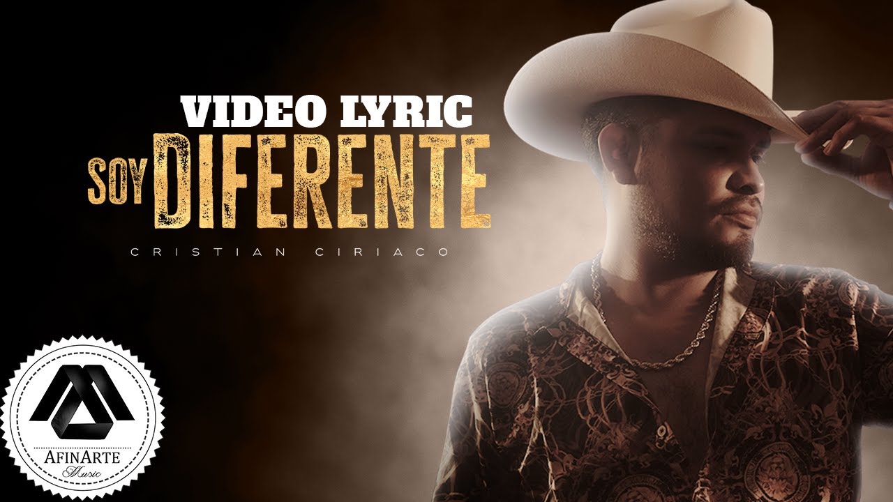 Cristian Ciriaco - Soy Diferente (Letra Oficial)