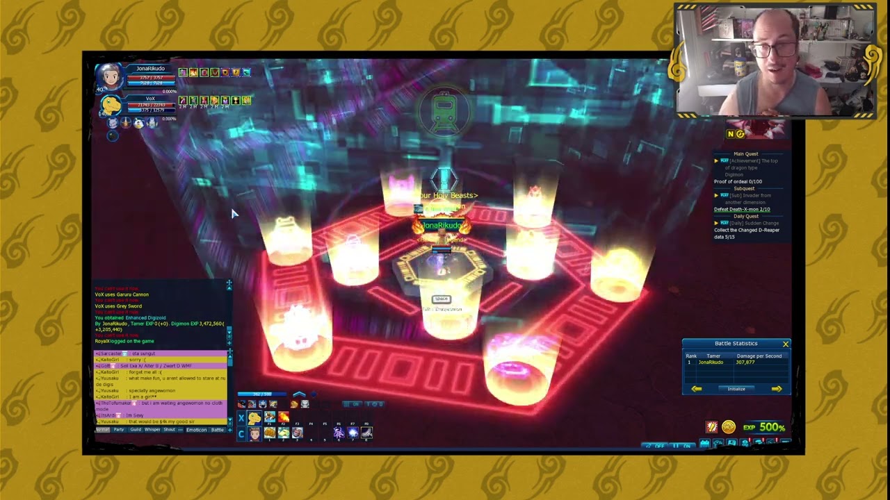 Digimon Masters Omegamon X vs Susanoomon Awaken !! el versus REAL Y DEFINITIVO !