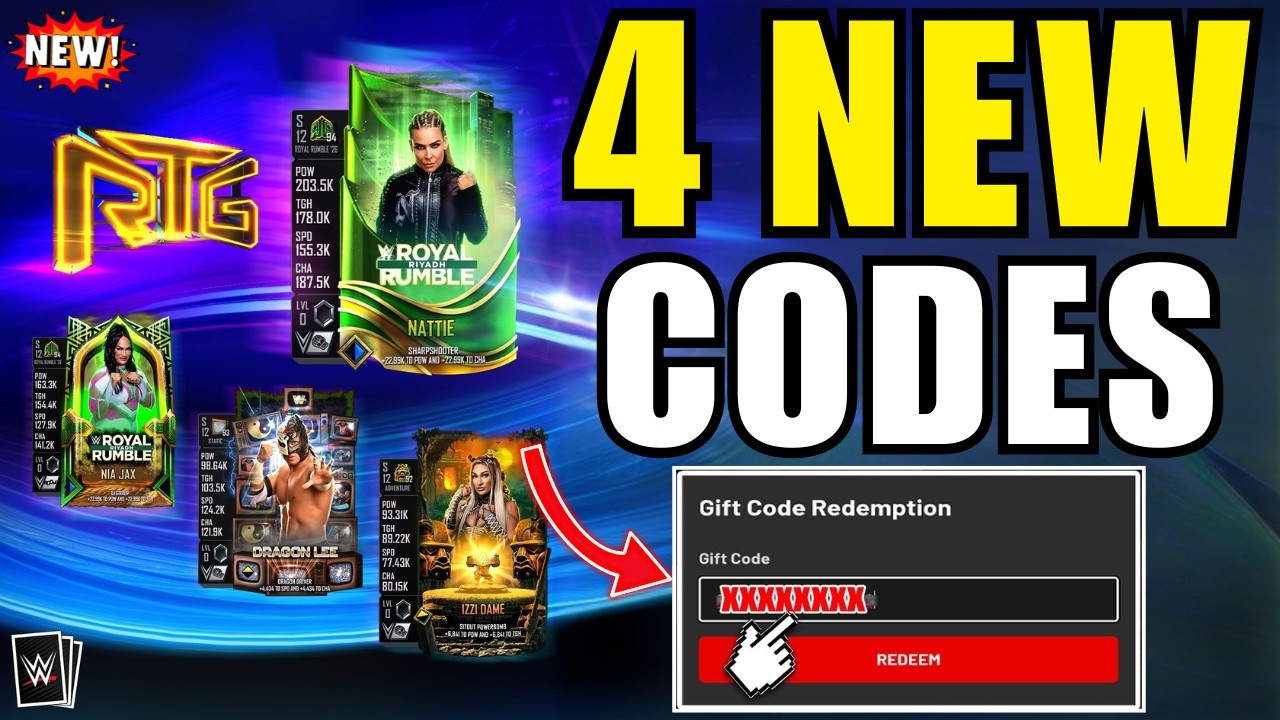 🎁 FEB CODES 🎁WWE SUPERCARD CODES 2026 SEASON 12 🎁 WWE SUPERCARD GIFT CODE - WWE SUPERCARD QR CODES