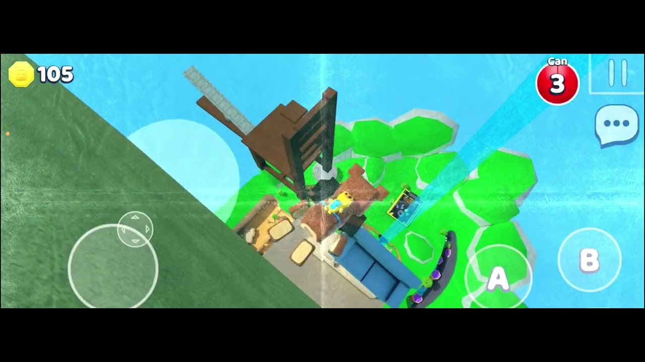 Süper Bear Adventure büsbüyük parkuru yapıp altın kupayı almaya çalıştık
