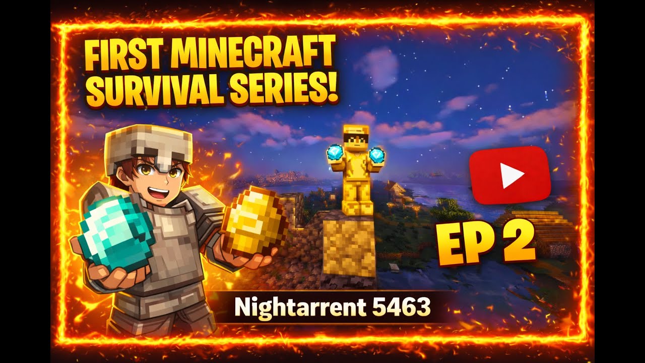 Minecraft Survival Ep.2 Nightarrent Gaming.#gaming #gamingsetup #minecraft #tutorial #minecrafthumor