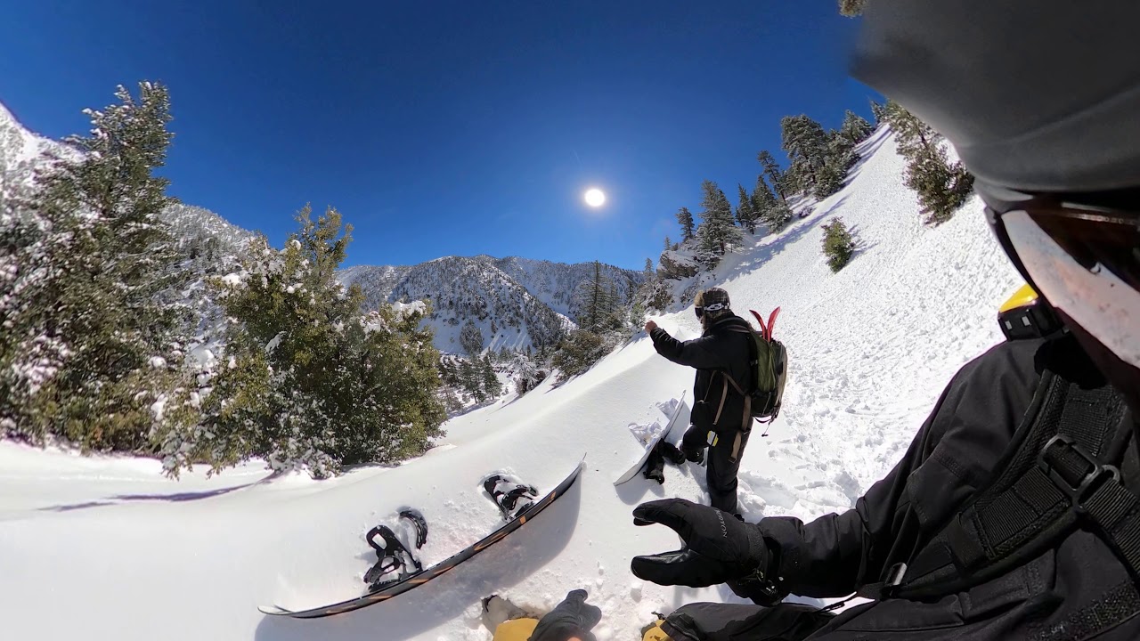 Mt Baldy - Powder Boarding 1/24/21 + 1/30/21