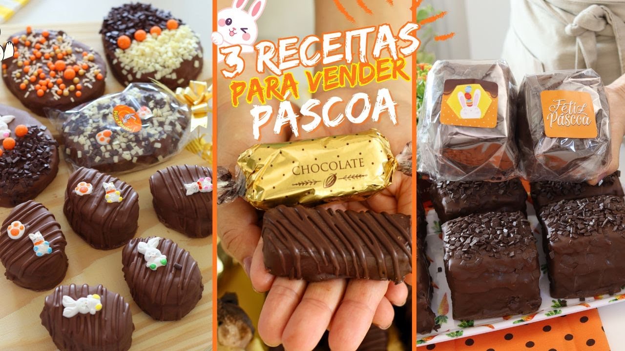 NEM SÓ DE OVO É FEITO A PÁSCOA - 3 RECEITAS PARA VOCÊ ARRASAR NAS VENDAS - Dika Naka