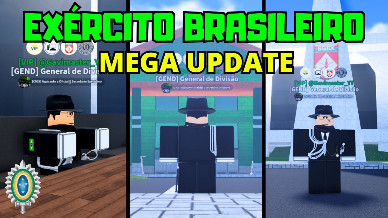 Roblox | LANÇOU A MEGA UPDATE do EXÉRCITO BRASILEIRO! (EB do TEVEZ)
