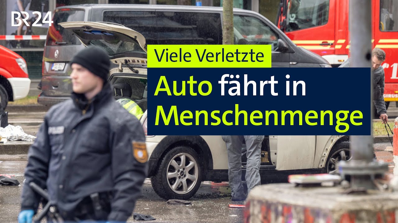 Auto fährt in Menschenmenge – Viele Verletzte in München | BR24