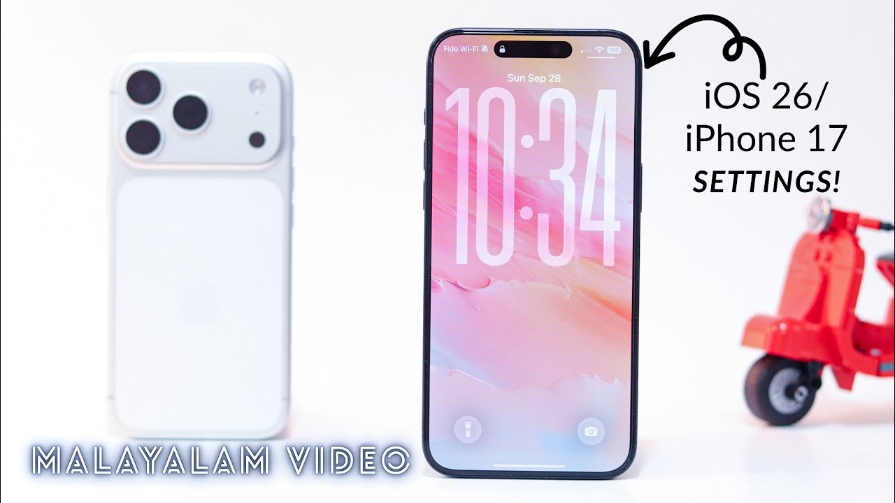 iPhone 17 settings you must change. (Malayalam Video!)