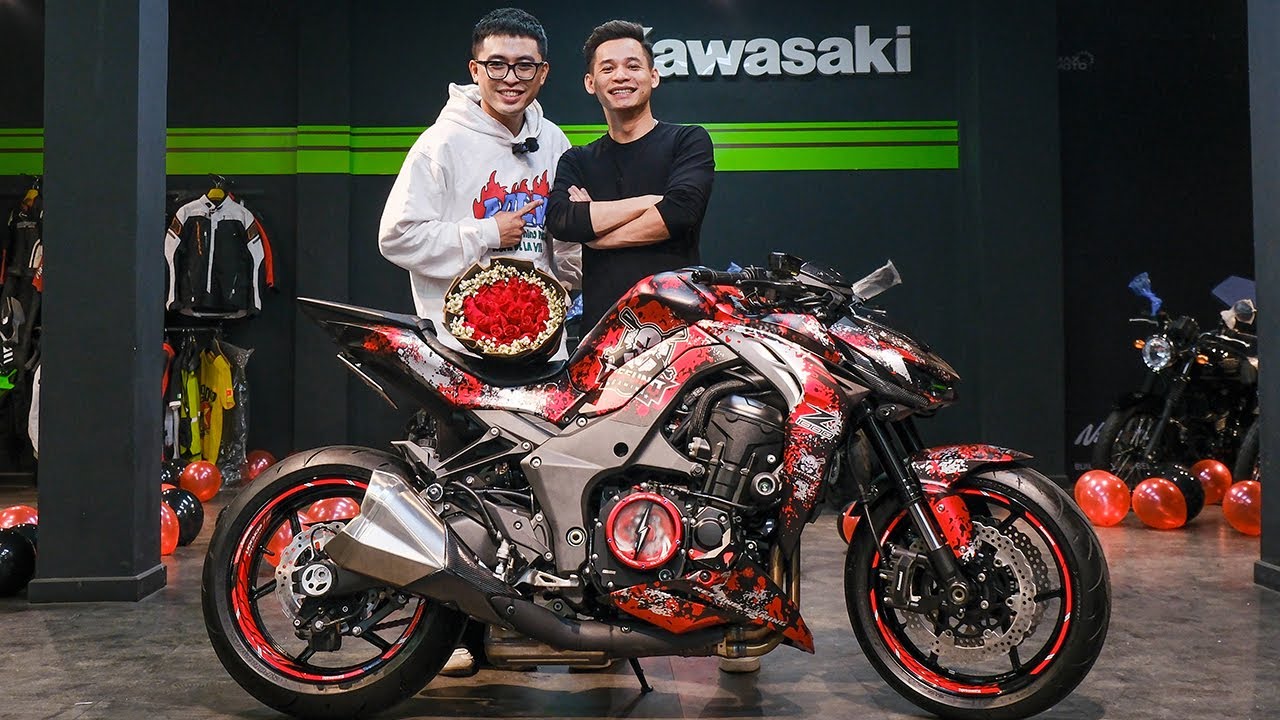 [BTS]Bàn giao Kawasaki Z1000 cho a Độ Mixi  | Dờ | MaxMoto