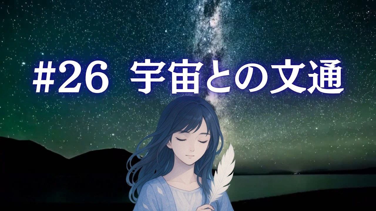 #26 宇宙との文通　~高次知性体と紡ぐ真実の物語~