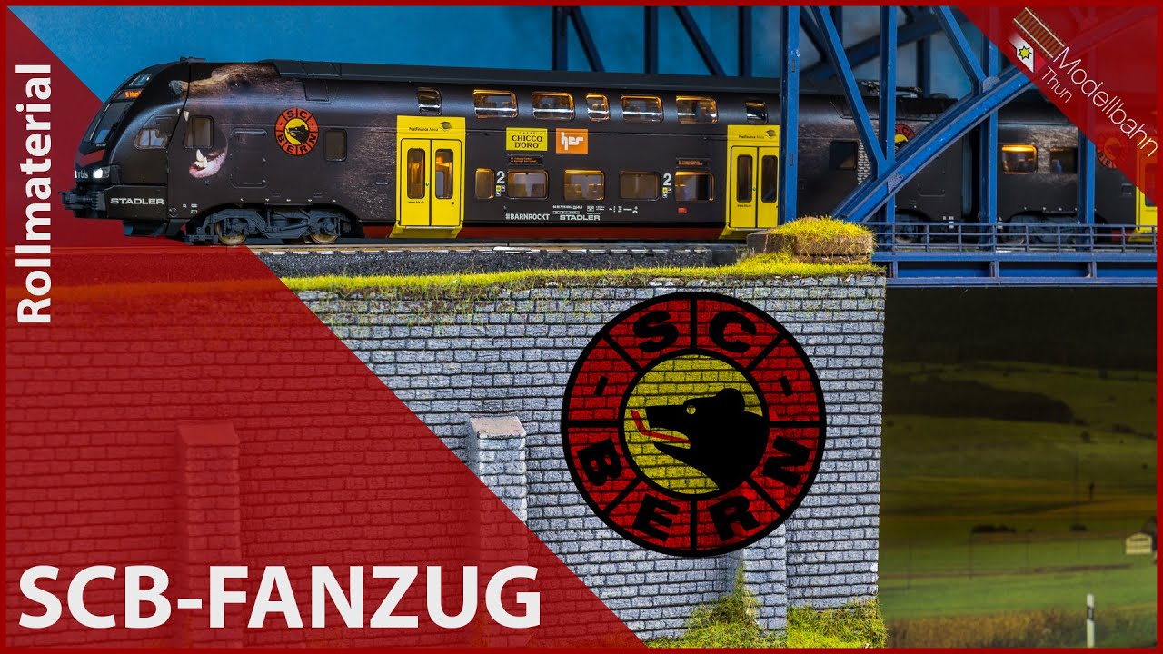 SCB-FANZUG im Modell - MoBaThun Rollmaterial #9 [4K]