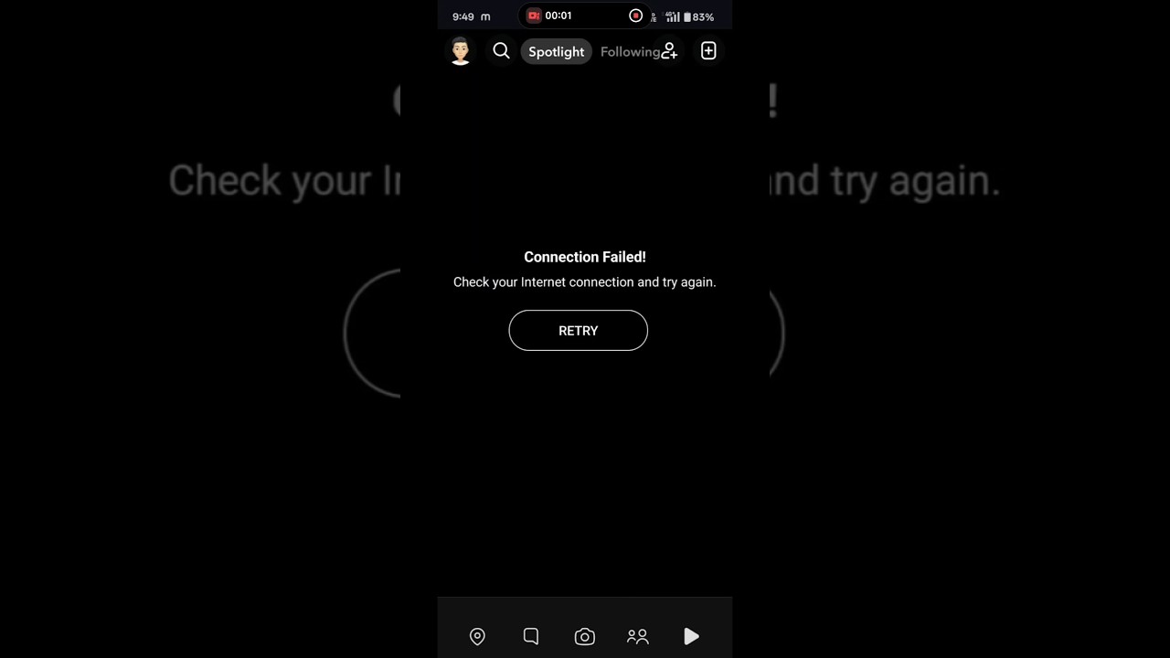Snapchat Connection Failed Problem | Snapchat Check your Internet connection and try again Problem