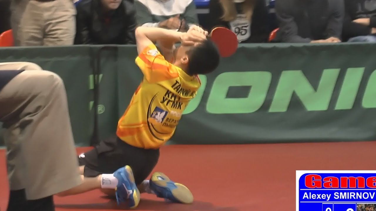Alexey SMIRNOV vs TAN Ruiwu FINAL 1of3 Games Russian Premier League Playoff Table Tennis