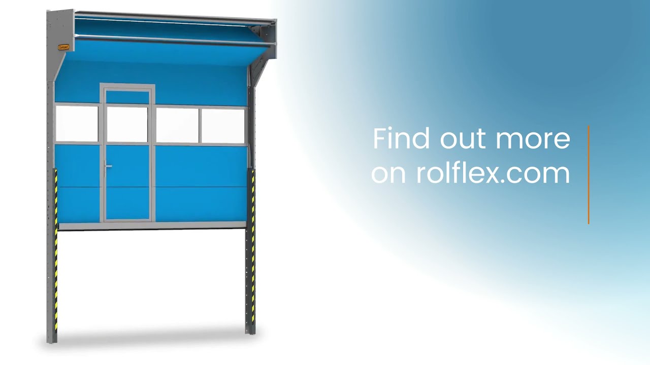 Rolflex presents the Compact folding sectional door