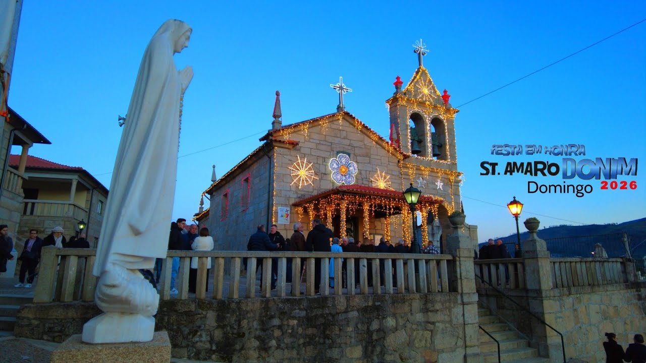 Festa de Santo Amaro de Donim Guimarães 2026