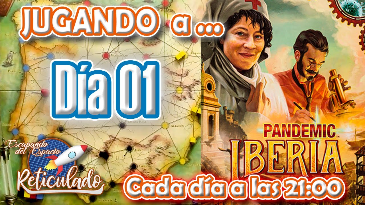 JUGANDO a... 😷 Pandemic IBERIA 🤒 [DIA 01]