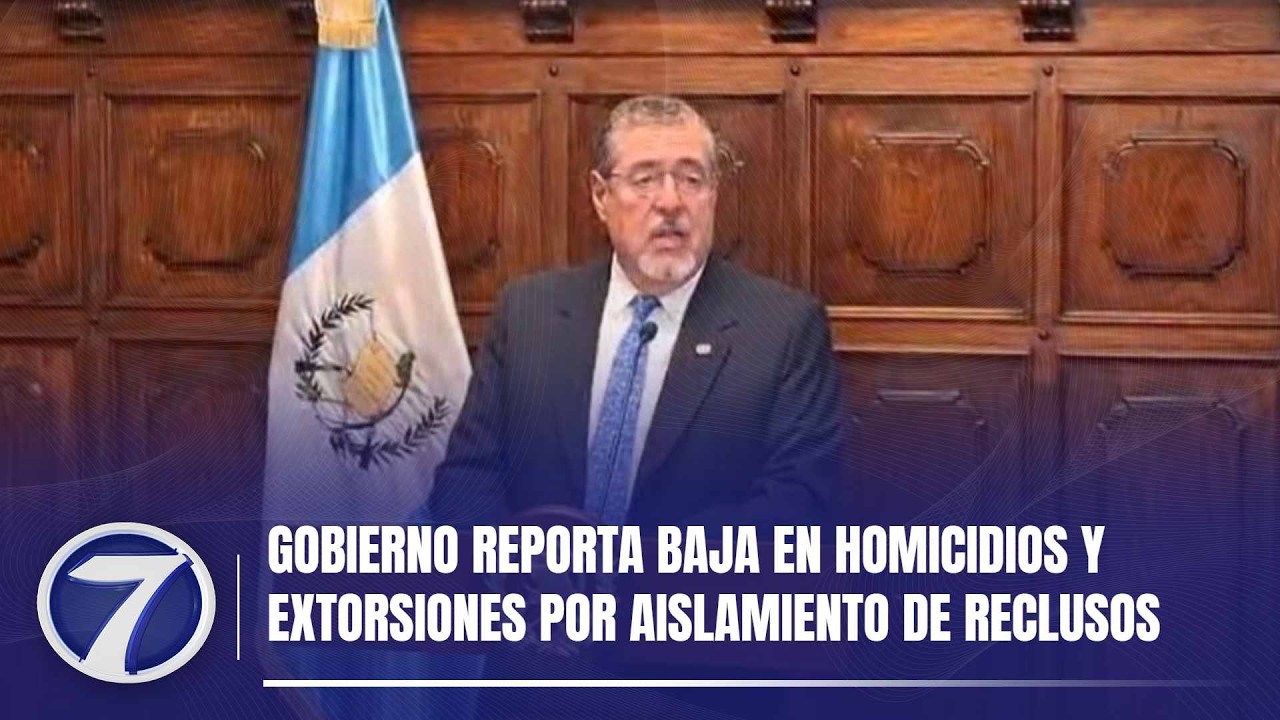 Gobierno reporta baja en homicidios y extorsiones por aislamiento de reclusos