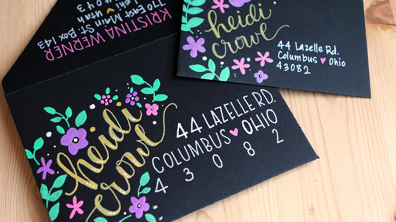 Kirarina Wink Markers & Decorating Envelopes - MAIL ART