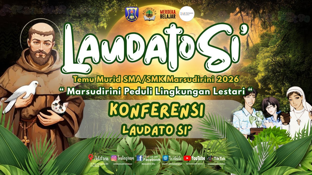 KONFERENSI LAUDATO SI TEMU SISWA SMA/SMK MARSUDIRINI TAHUN 2026