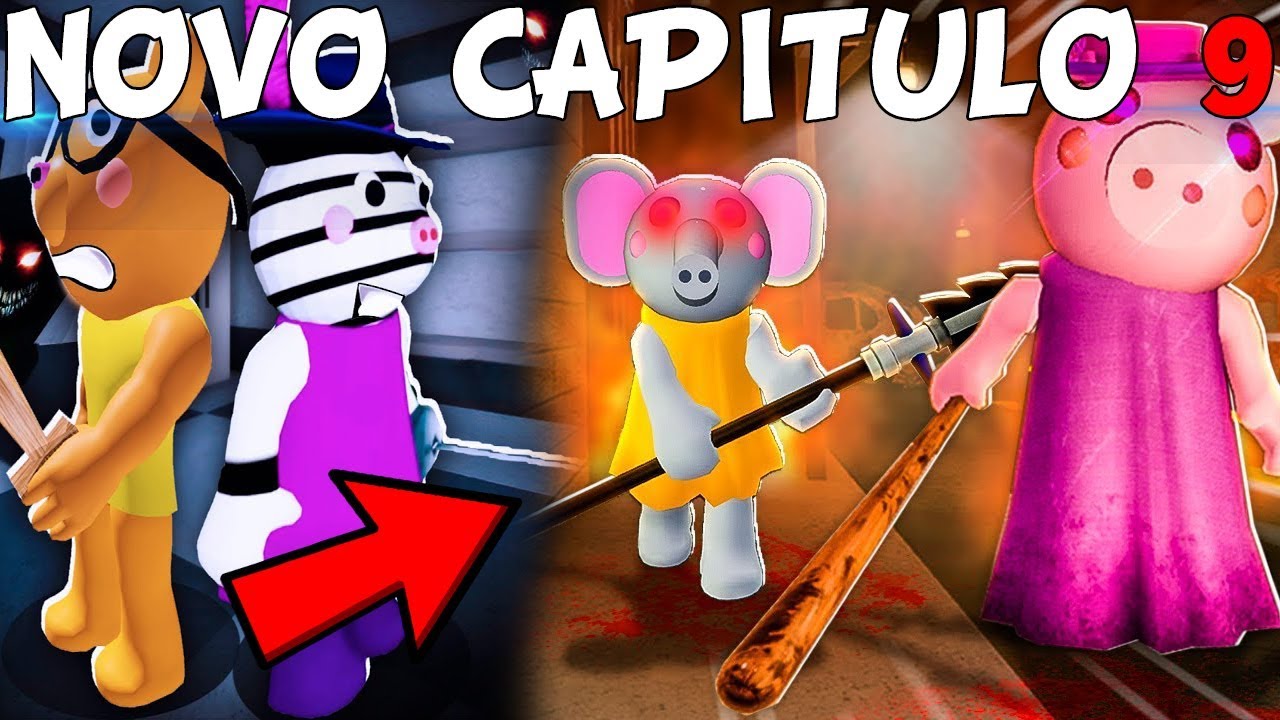 PIGGY ROBLOX NOVO CAPITULO 9!! - NOVO MAPA, NOVOS PERSONAGENS E MAIS!!