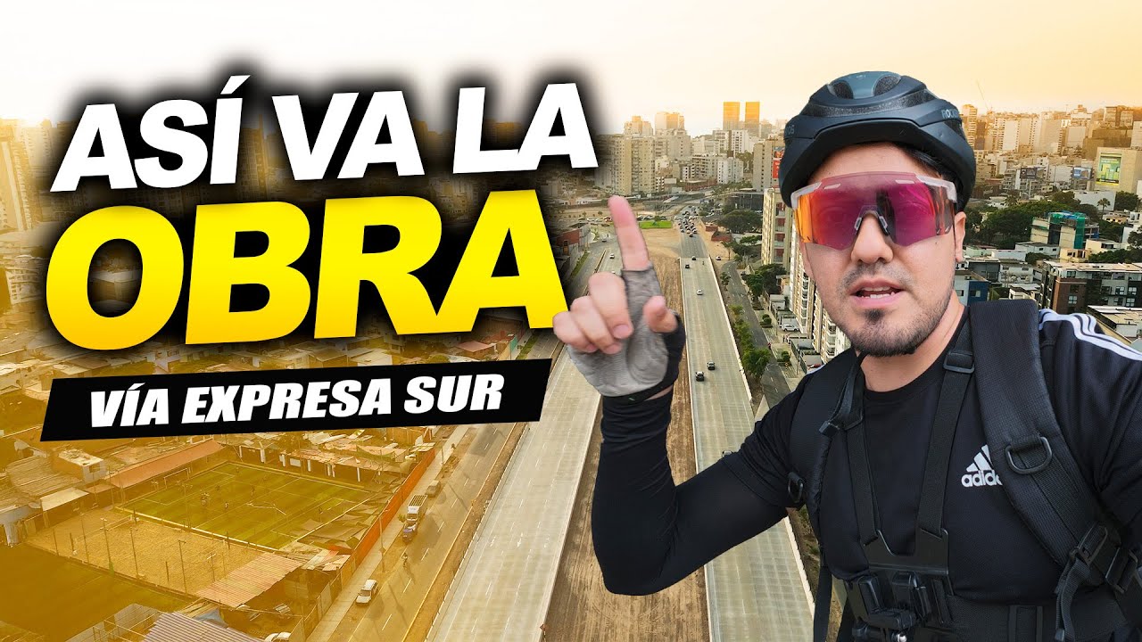 Pedaleando por la Vía Expresa Sur | ¿Cómo va el avance?