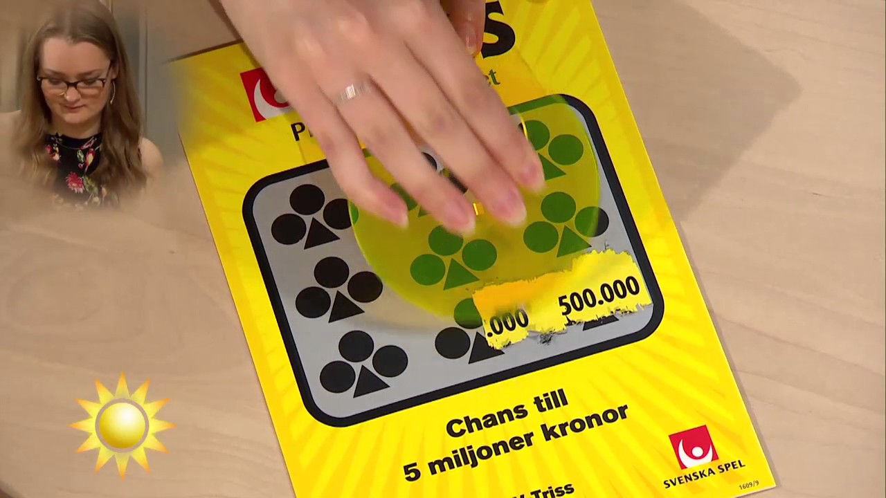 Studenten skrapar triss åt familjen - Nyhetsmorgon (TV4)