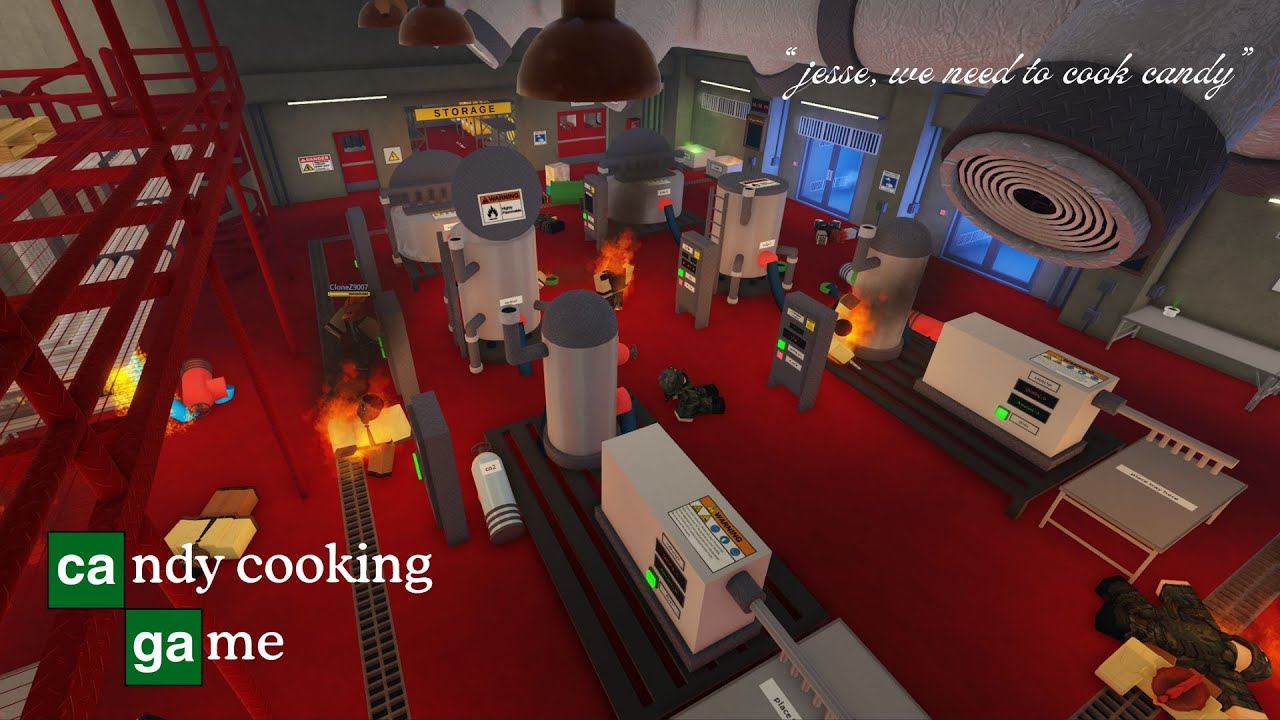 candy cooking game | Breaking bad inspired roblox game | TRAILER