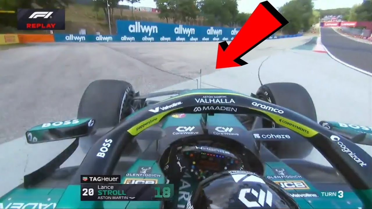 Watch: Lance Stroll Huge Crash at Turn 3 | Hungarian Grand Prix 2026 Crash Highlights & Replay