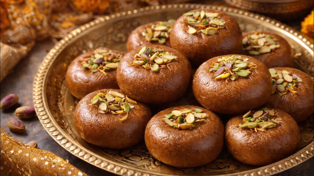 Makkan Peda | Dry fruits and seeds Stuffed Gulab Jamun 😍 Melt-in-Mouth Sweet