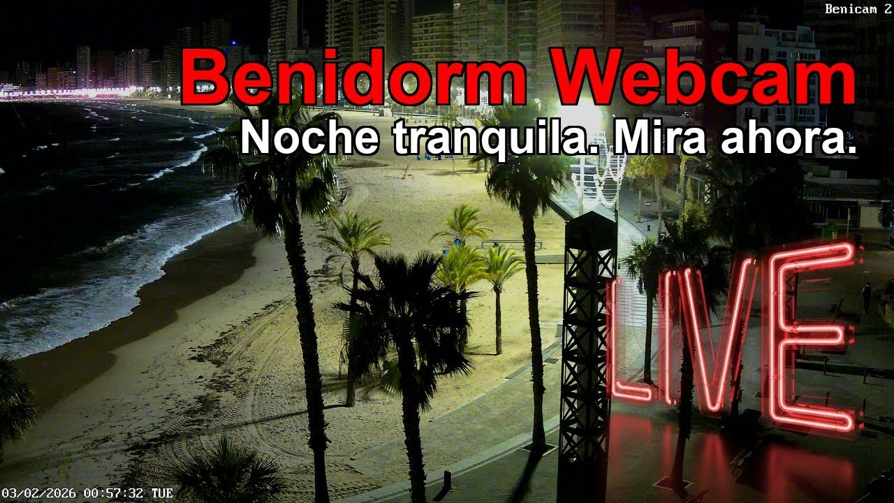 🅱🅴🅽🅸🅳🅾🆁🅼 WEBCAM CÁMARA 2 🇪🇸 Transmisión el 2 de Febrero de 2026 (3) 🇪🇸 Benidorm