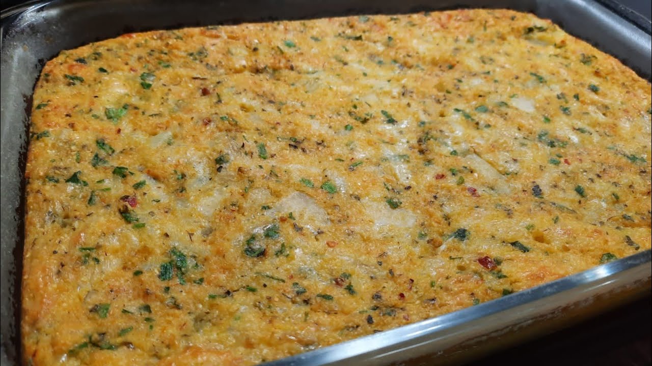 SOPA PARAGUAIA (TORTA DE MILHO COM QUEIJO)