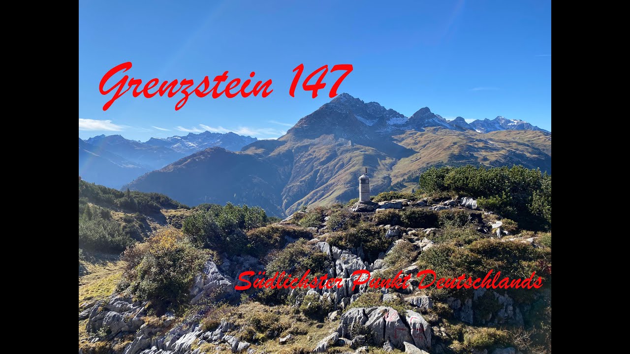 Grenzstein 147 - Südlichster Punkt Deutschlands