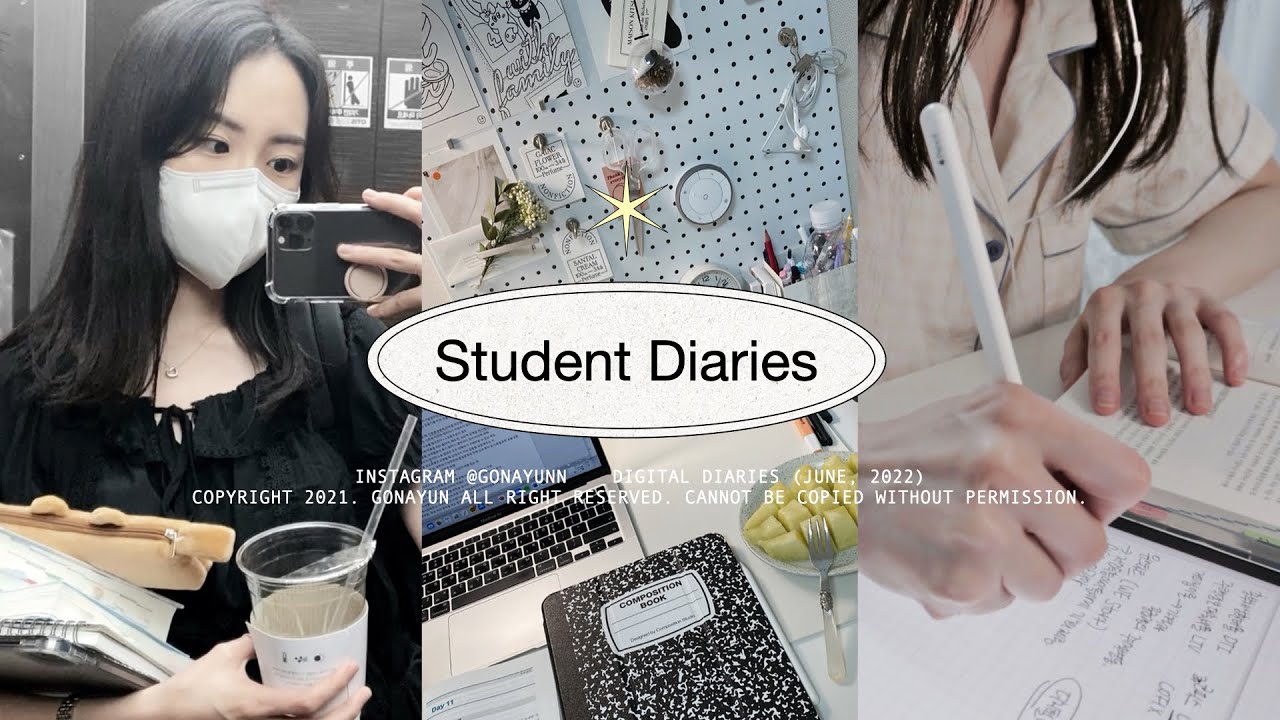𝐒𝐭𝐮𝐝𝐞𝐧𝐭 𝐃𝐢𝐚𝐫𝐢𝐞𝐬 | 통역대학원생 공부 브이로그, 여름방학 첫 주! 그리고 마지막 시험공부