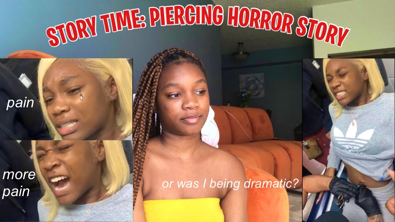 STORY TIME: PIERCING HORROR STORY. HE PIERCED ME 3 TIMES! *video proof*