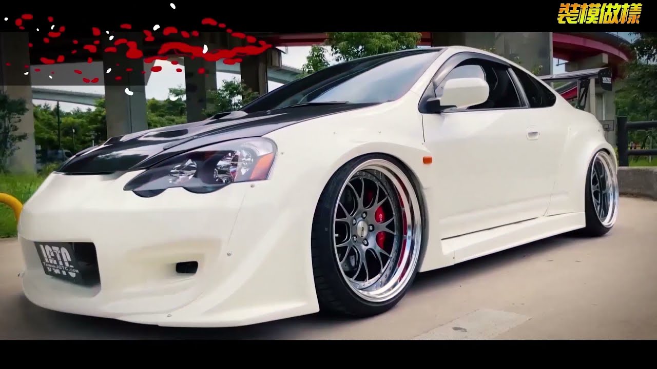HONDA DC5 施工紀錄片 Custom-made a wide-body with air suspension 2003 Honda DC5 in just 10 minutes