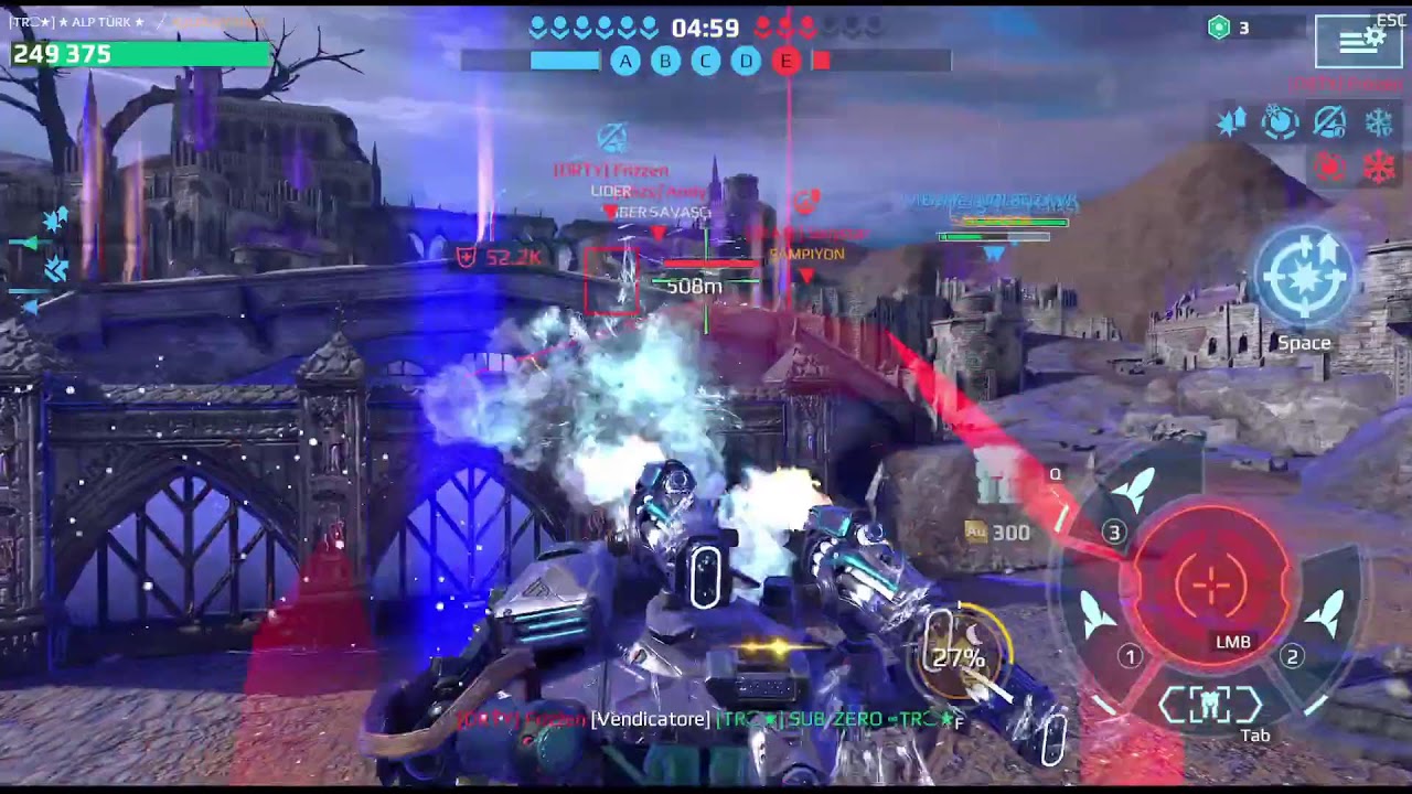 WAR ROBOTS , WAR ROBOTS TÜRKÇE EĞLENCESİNE MAÇLAR