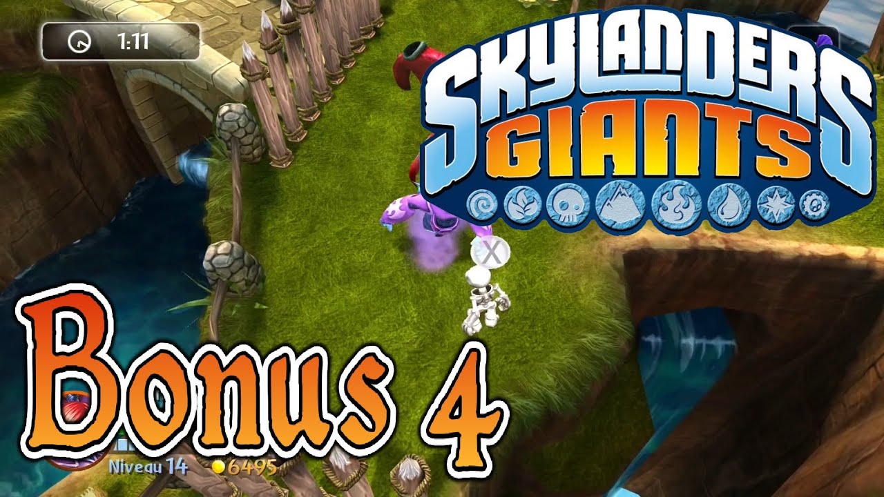 les skylanders devient livreur [Skylanders: Giants] Bonus 4