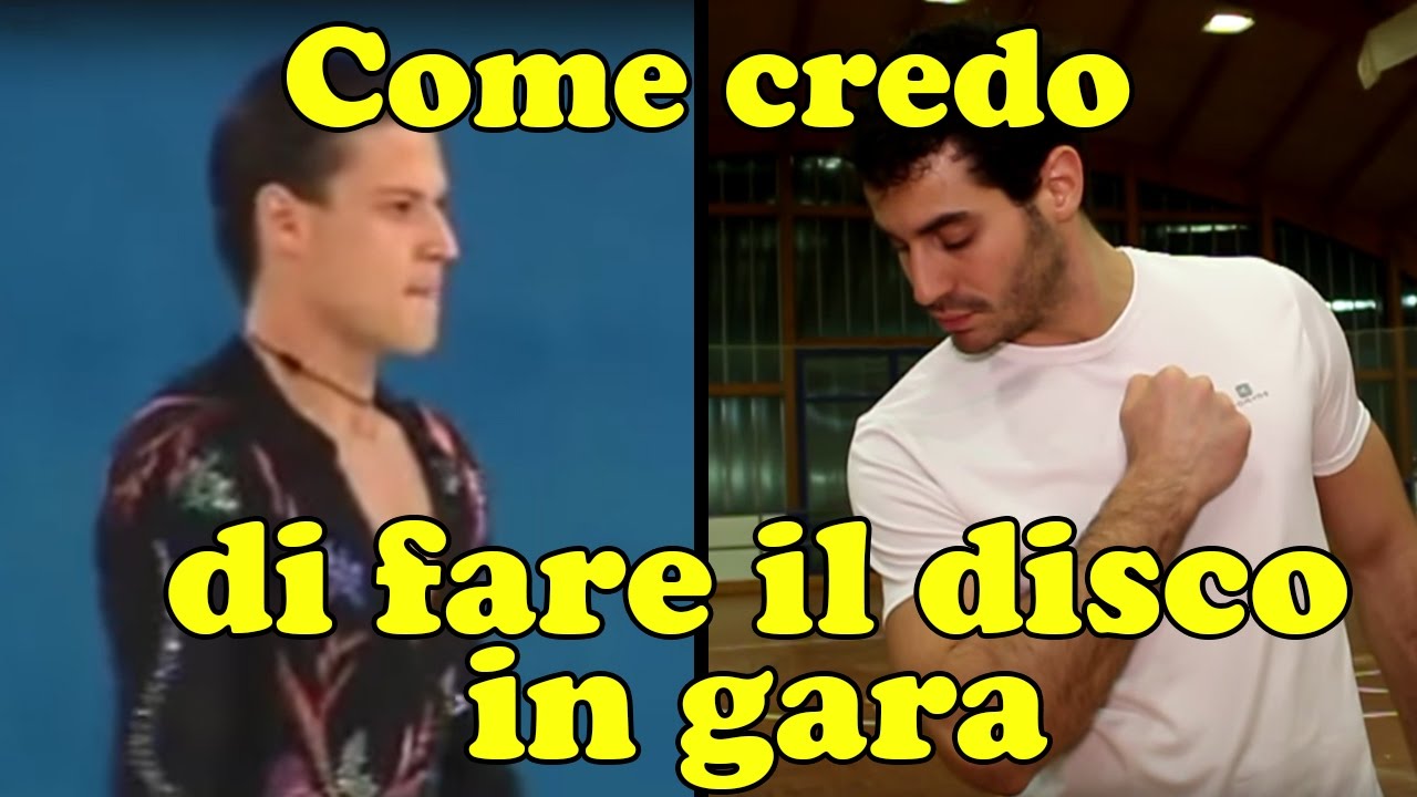 Come credo di fare il disco in gara
