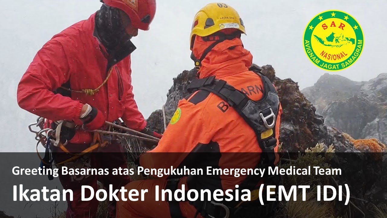 Greeting Basarnas atas Pengukuhan EMERGENCY MEDICAL TEAM 