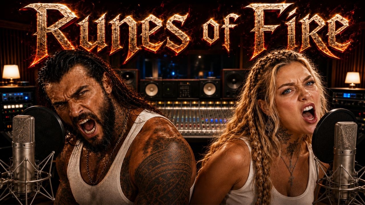 Runes of Fire | Ragnar Ironwolf ft Freyvalka | Dark Viking Hip Hop