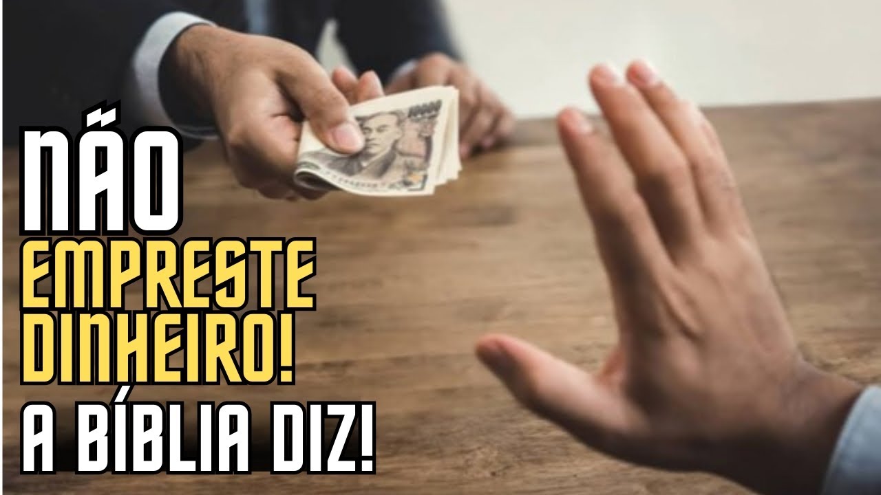 JESUS RECOMENDOU: N&atilde;o empreste dinheiro!